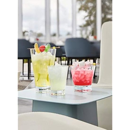 Lot de 7 tasses à punch en verre transparent Arcoroc France - Label Emmaüs