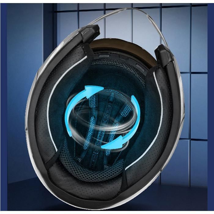 Casque Moto Demi-jet Adulte - Design Sportif, Protection Anti-choc, Ventilation Optimisée - Pour Scooter, Course, Aventure - Homme Et Femme