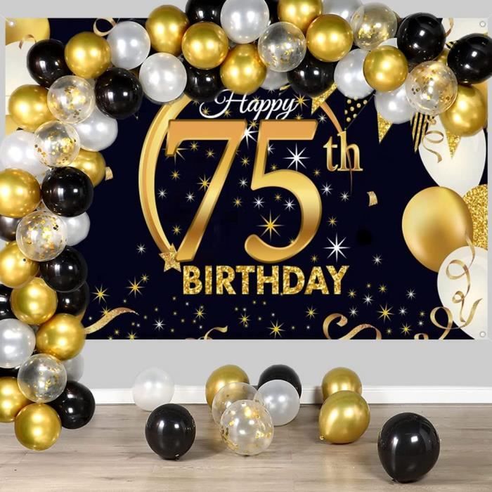 50e Anniversaire En Noir Et Blanc Banderole Anniversaire 50 Ans Noir 50e Anniversaire En Noir Et Blanc Banderole Anniversaire 50 Ans Noir