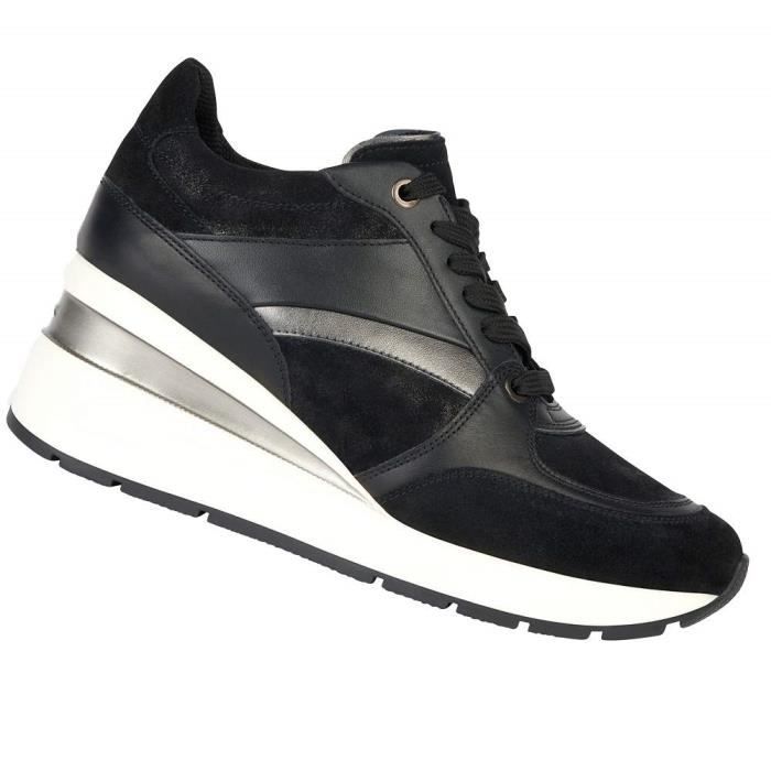 Geox Zosma Chaussures pour Femme Noir D368LA C9999 Noir Cdiscount Chaussures