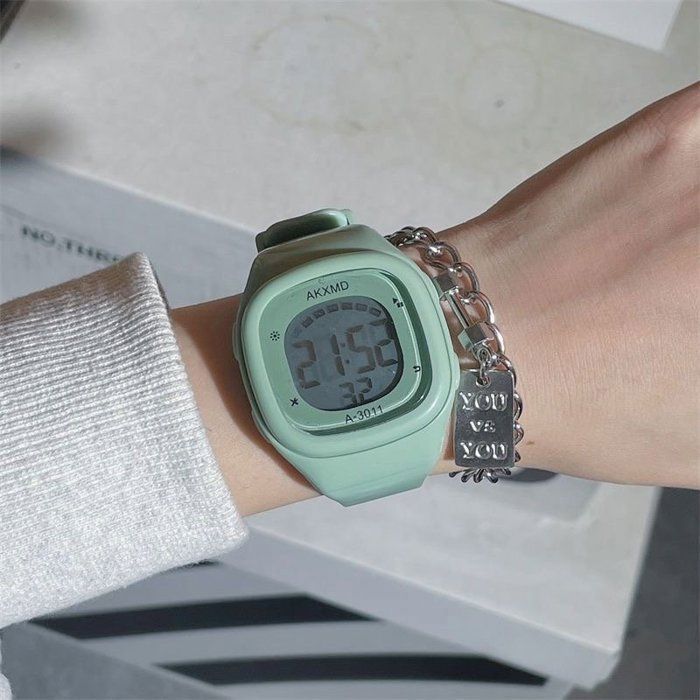 Montre Ado Montre Aiguille Et Digitale Double Affichage Fille