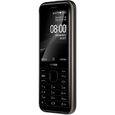 Nokia 8000 Noir Téléphone Mobile Débloqué 4G - (Ecran : 2,8 Pouces – 512 Mo RAM – 4 Go ROM - Double Nano SIM) [Version Française]482-2