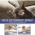 Spray anti-rayures pour animaux de compagnie, spray répulsif, canapé à gratter pour chat et chien-2