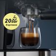 HiBREW – Machine à café Expresso H5 en inox, cafetière semi-automatique, 20 bars, affichage de la température-2