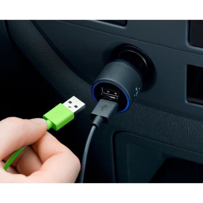 Belkin Boost Charge Chargeur de voiture 2 ports USB-C PD (25W) + USB-A  (12W) sur prise allume-cigare (Noir) - Chargeur allume-cigare - Garantie 3  ans LDLC