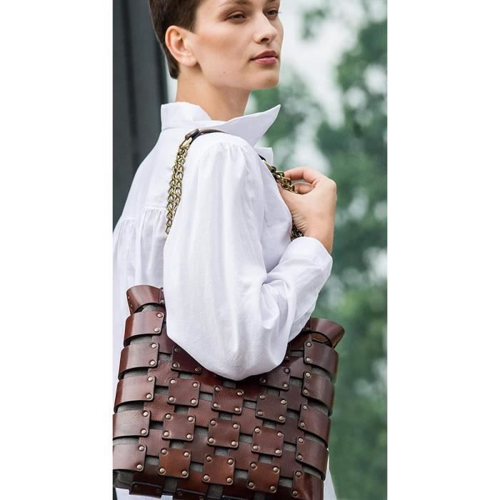 Sac a main femme en cuir original - Cdiscount