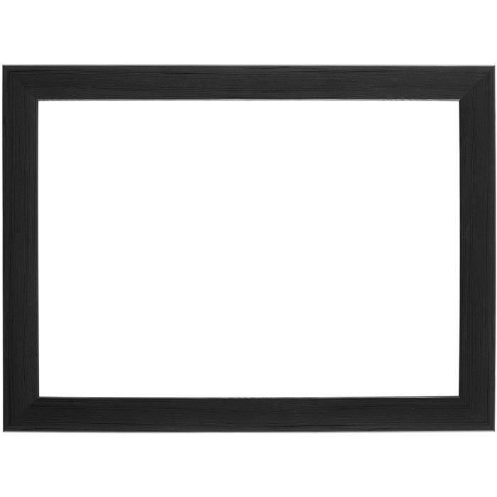 Mira Cadre tirelire 20x20 cm - noir avec boîte blanche - verre standard