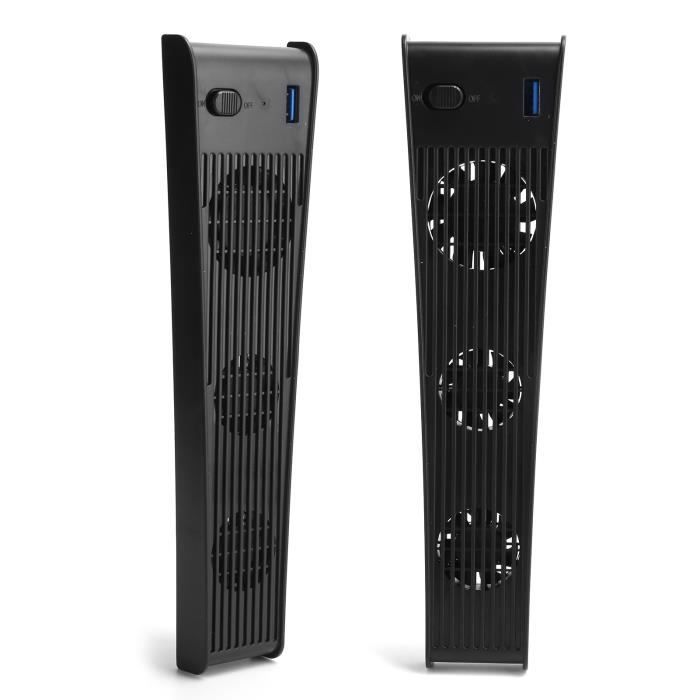 PS5 Ventilateur de refroidissement, PS5 Cooler Heat Exhauster Ventilateur  pour PS5 Console (Noir) - Cdiscount