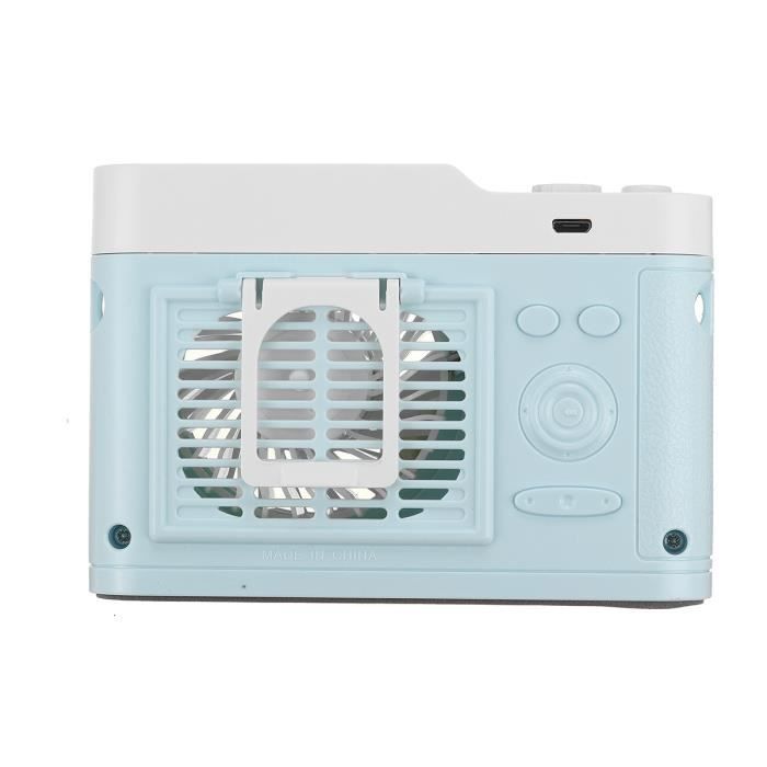Mini Ventilateur de cyclone 3 Vitesses Créatif Veilleuse Silencieux BLANC  Bo34105 - Cdiscount Bricolage