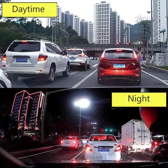 Dashcam Voiture 2K Avec WiFi - Caméra Embarquée 1440P, Écran 1.47", Carte 64 Go Incluse, Vision Nocturne - 12