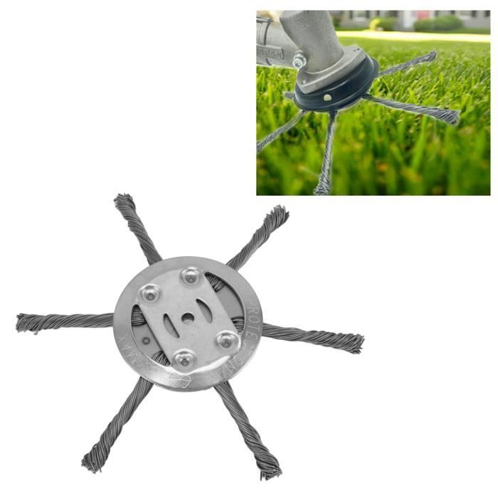 Tête Débroussailleuse 6 Lames En Acier