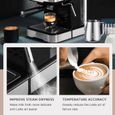 HiBREW – Machine à café Expresso H5 en inox, cafetière semi-automatique, 20 bars, affichage de la température-3