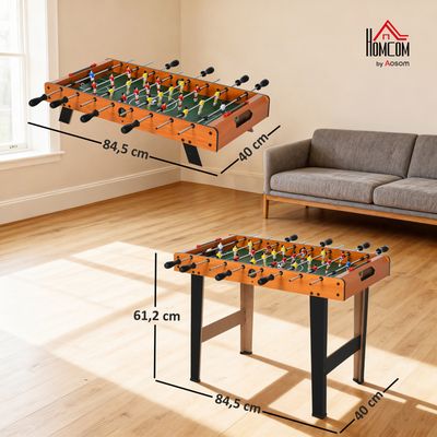 FANTASK Babyfoot 2 en 1 avec 14 Kicker, 2 balles, Compteur de Points et Pieds Amovibles, Table de Baby-Foot pour Adultes et Enfants, Table de Jeu pour Bars et fêtes FANTASK Babyfoot 2 en 1 avec 14 Kicker, 2 balles, Compteur de Points et Pieds Amovibles, Table de Baby-Foot pour Adultes et Enfants, Table de Jeu pour Bars et fêtes