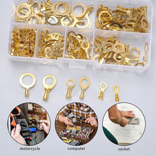 Cosses Electriques A Sertir, 0.25-10mm²Pince A Sertir, Cliquet Auto-Adjuvsable Pince A Sertir