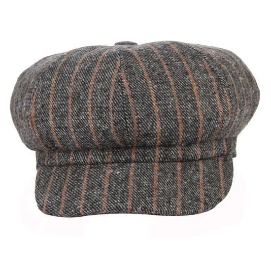 GEMVIE B/éret Casquette Femme Chapeau Newsboy Casquette Gavroche Octogonal pour Automne Hiver