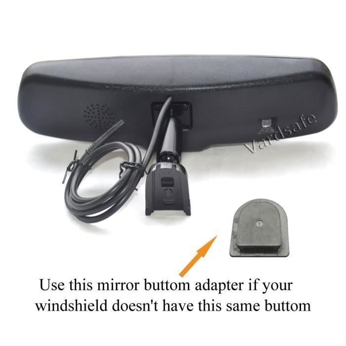 Caméra Grand Angle 150° Vision Nuit Caméra De Recul 7" Pour Fiat E-Doblo/Peugeot Partner/Citroën Berlingo - Vision Nocturne IP67 Système Aide Stationnement