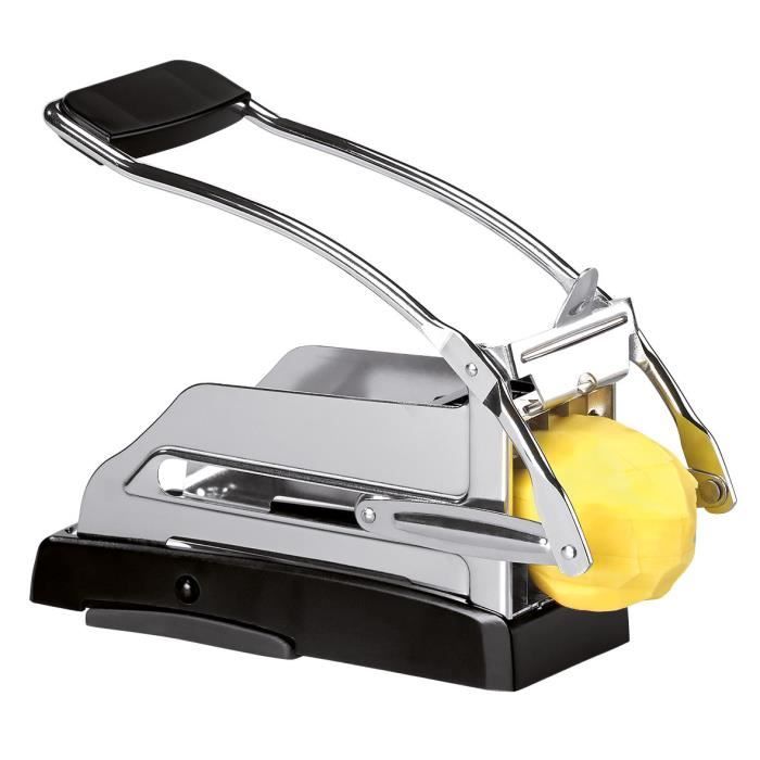 AccEncyc Lot De 4 Pieds à Ventouse Avec Vis Pour Coupe-frites Industriels (noir