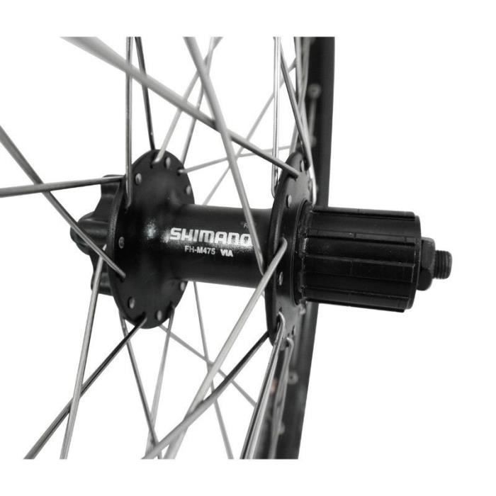 Paire De Roues VTT 26 Pouces Araya TM-18 – Double Paroi – Moyeux Niagara – Pneus Kenda – Occasion