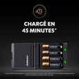 DURACELL Chargeur Piles Rechargeables Rapide 45 minutes-4