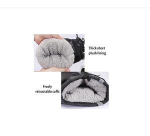 Manchons De Guidon Moto Hiver - Imperméables Et Thermo-isolants - 31x22cm - Nylon Et Flanelle - Paire