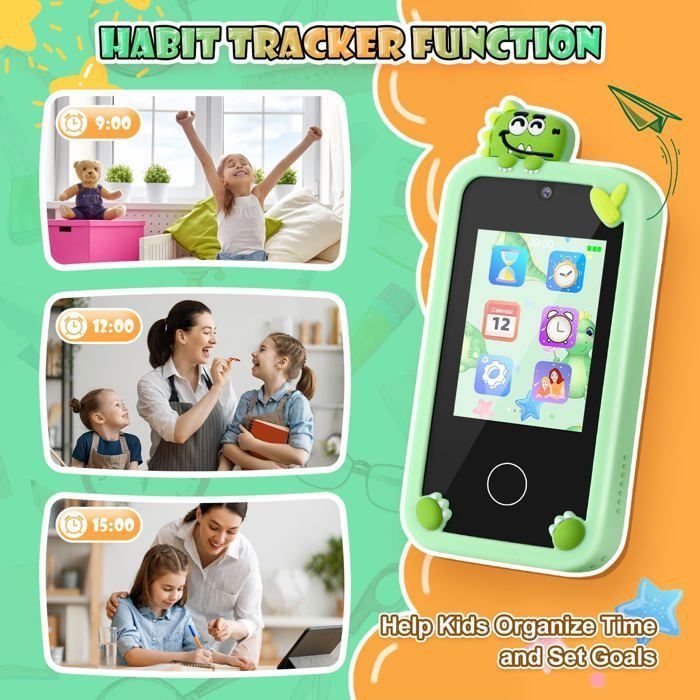 Abaodam 8 Pièces Téléphones Chuchotés Pour Enfants - Jouets Téléphone Sonore Lecture, Couleurs Vives
