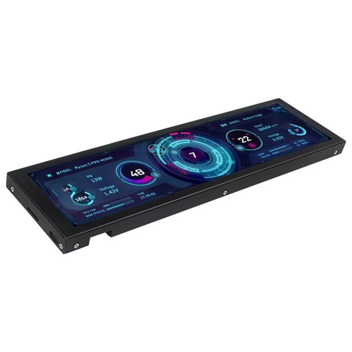 Pièces-Écran secondaire IPS de 5 pouces de type c, résolution 800x480