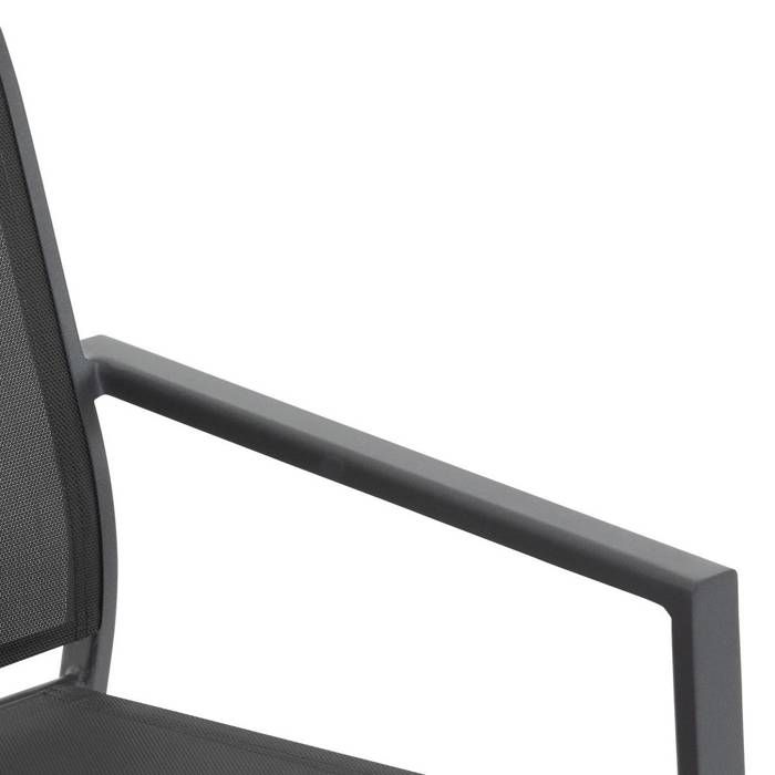 Chaise De Jardin Empilable Essentia Anthracite Graphite Aluminium Traite Epoxy Hesperide 3560239716310 Chaise De Jardin Empilable Essentia Anthracite Graphite Aluminium Traite Epoxy Hesperide 3560239716310