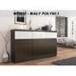 Riga1 Commode Contemporaine Chambre 40x120x98 3 Tiroirs 3