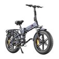 Vélo électrique ENGWE ENGINE Pro Folding MTB 20*4 inch Fat Tire 750W Brushless Motor 48V 16Ah Battery-0