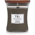 WoodWick Ellipse bougie parfumée avec mèche qui crépite, Teck blanc, Temps de combustion jusqu'à 50 heures[265]-0