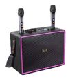 Haut-parleur Bluetooth TD® 8 pouces portable extérieur sans fil audio portable microphone de lecture caisson de basses-0