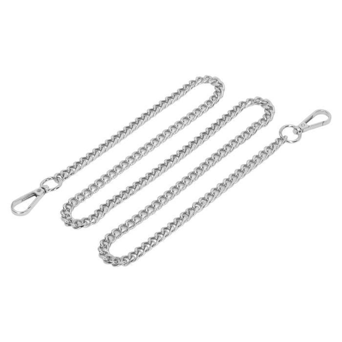 Chaîne à Boucler 10M En Métal Pour Bijoux - Chaîne Fine Torsadée En Fer Pour Collier, Bracelet, Fabrication Artisanale Et Décoration