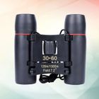 PIXNOR 1 PC compact 30x60 8x Mini prisme jumelles de poche pliantes durables télescope portée pour LUNETTES DE LECTURE - LUNETTE LOUPE