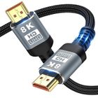 Câble HDMI 8K - 4K 2.1 - 1M - Haute Vitesse 48Gbps - 7680P - HDMI Vers HDMI - Dynamic HDR/Dolby Vision - PS5/PS4/XBOX - RIWILL