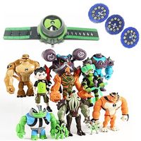 Ben Watch – figurines d'action de Projection, jouets modèles pour la décoration de la maison, cadeau d'anniversaire pour enfants