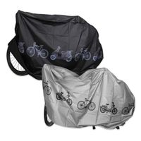 Lot de 2 housses de protection pour vélo - Étanche - Anti-poussière - Protection UV - Protection contre la pluie 