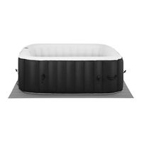 Spa gonflable 6 places 900 litres 130 buses - Blanc - Rectangulaire