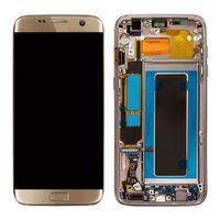 Pour Samsung Galaxy S7 Edge G935A G935P G935V Ecran LCD Vitre Tactile + Châssis Or