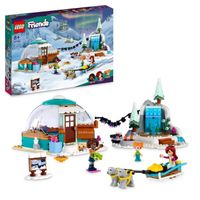 LEGO® Friends 41760 Les Vacances en Igloo - Jouets d'Hiver avec Chiens de Traîneau - Mixte - 8 ans et plus