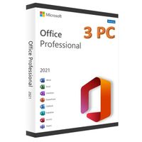 Microsoft Office 2021 Professionnel Plus (Professional Plus) 3 PC - Clé licence à télécharger - Rapide Mail & Messagerie Cdiscount 