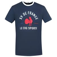 T-shirt Officiel FFR 2021/2022 - bleu - Homme - Coq Sportif