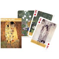 Jeu de cartes - PIATNIK - Gustave Klimt - 55 cartes thématiques - Mixte - A partir de 8 ans