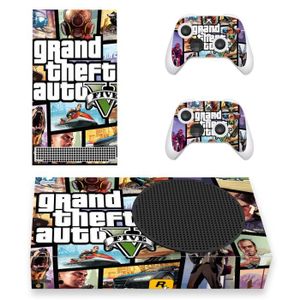 STICKER - SKIN CONSOLE Bleu - Grand Theft Auto V GTA 5 Skin Sticker Decal
