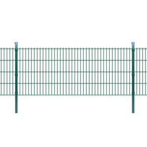 CLÔTURE - GRILLAGE Panneaux et poteaux de clôture 2D pour jardin 2008