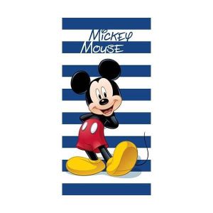Drap de plage ou drap de bain Mickey Foot Disney 