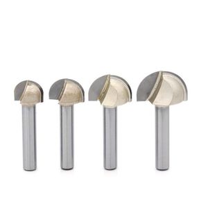 ACCESSOIRE MACHINE Bits de routeur de queue de 1 à 4 pouces, tige de 4 pièces