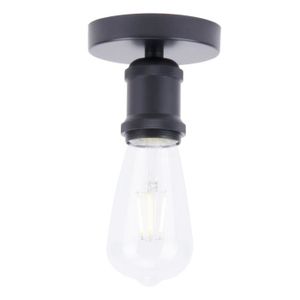 VBESTLIFE support de lampe de plafond Vintage E26 E27 Douille de Lampe  Plafonnier avec Accessoires pour Cuisine Chambre Salon - Cdiscount Maison