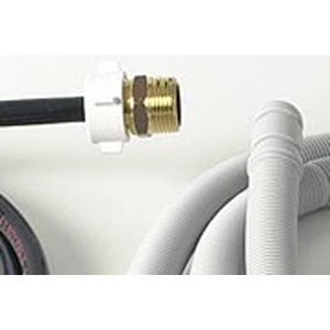 Xavax Rallonge flexible d'arrivée d'eau renforcée (entrée à 90°, pour tuyau  d’entrée lave-linge et lave-vaisselle, tuyau d’arrivée de réservoir