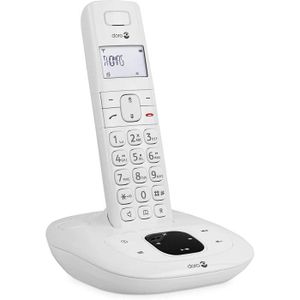 Téléphone fixe Doro Comfort 1015 Duo Téléphone sans Fil DECT pour