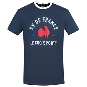 T-SHIRT T-shirt Officiel FFR 2021/2022 - bleu - Homme - Coq Sportif